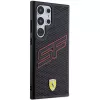 Capa rígida Ferrari FEHCS24LPINK S24 Ultra S928 preta Big SF Perforated