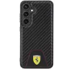 Capa rígida Ferrari FEHCS24SN3PUK S24 S921 preta Carbon Stitched Bottom