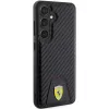 Capa rígida Ferrari FEHCS24SN3PUK S24 S921 preta Carbon Stitched Bottom