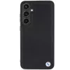Capa rígida em pele BMW BMHCS24S23RCGPK S24 S921 preta Signature Crossing Lines Pattern
