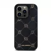 Karl Lagerfeld iPhone 15 Pro Max 6,7 polegadas Capa protetora Karl Head preta com MagSafe