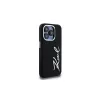 KARL LAGERFELD Capa em silicone Metal Script Logo para Apple iPhone 15 Pro Max, preto