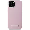 KARL LAGERFELD Capa traseira MagSafe FW Metal Plate para Apple iPhone 15, rosa