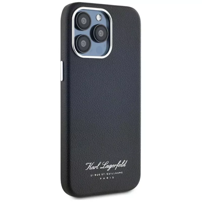 Karl Lagerfeld Capa Hotel RSG para Apple iPhone 15 Pro, preto