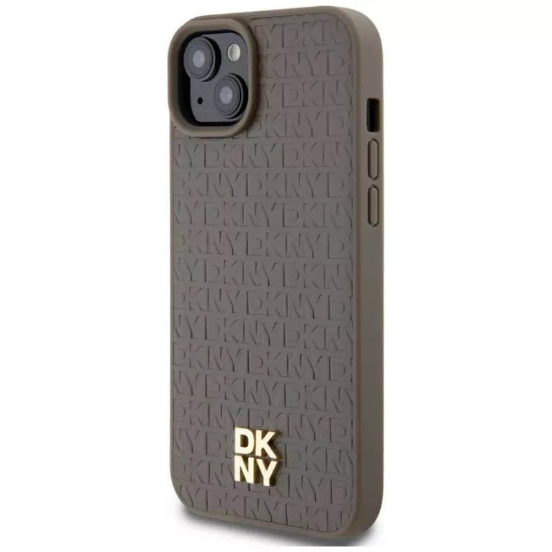 DKNY DKHMP15SPSHRPSW Capa rígida para iPhone 15 / 14 / 13 6,1