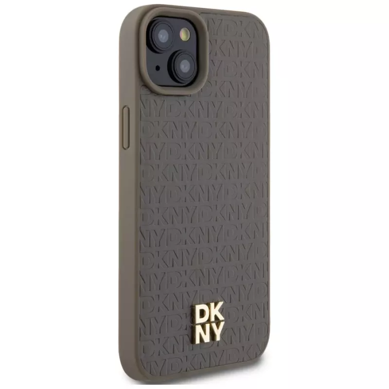 DKNY DKHMP15SPSHRPSW Capa rígida para iPhone 15 / 14 / 13 6,1
