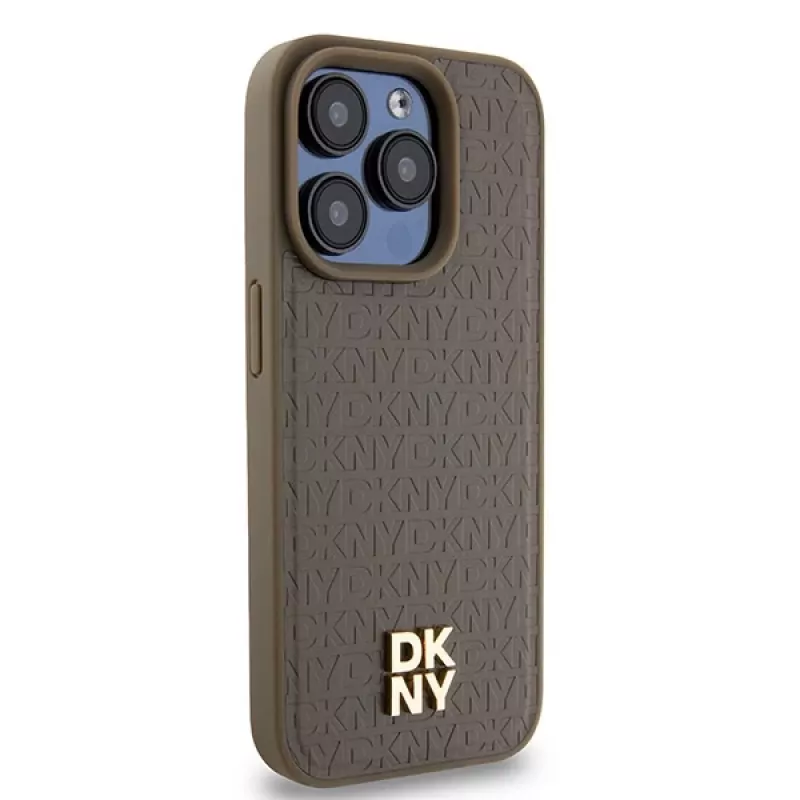 DKNY DKHMP15LPSHRPSW Capa rígida para iPhone 15 Pro 6,1