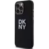 DKNY DKHCP15LSMCBSK Capa rígida em silicone líquido para Apple iPhone 15 Pro 6,1