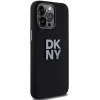 DKNY DKHCP15LSMCBSK Capa rígida em silicone líquido para Apple iPhone 15 Pro 6,1