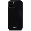 DKNY DKHMP14SSMCHLK Capa rígida em silicone líquido MagSafe para iPhone 13/14/15 6,1