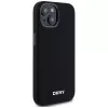 DKNY DKHMP14SSMCHLK Capa rígida em silicone líquido MagSafe para iPhone 13/14/15 6,1