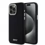 DKNY DKHMP14XSMCHLK Capa rígida em silicone líquido MagSafe para Apple iPhone 14 Pro Max 6,7