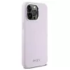 DKNY DKHMP15XSMCHLP Capa rígida em silicone líquido com MagSafe para Apple iPhone 15 Pro Max 6,7