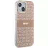 DKNY DKHMP15SHRHSEP Capa rígida IML Mono & Stripe MagSafe para iPhone 15/14/13 6,1