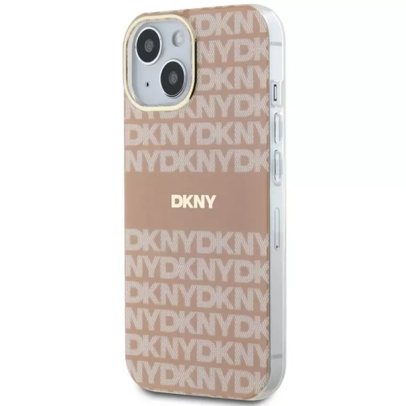 DKNY DKHMP15MHRHSEP Capa rígida para Apple iPhone 15 Plus / 14 Plus 6,7