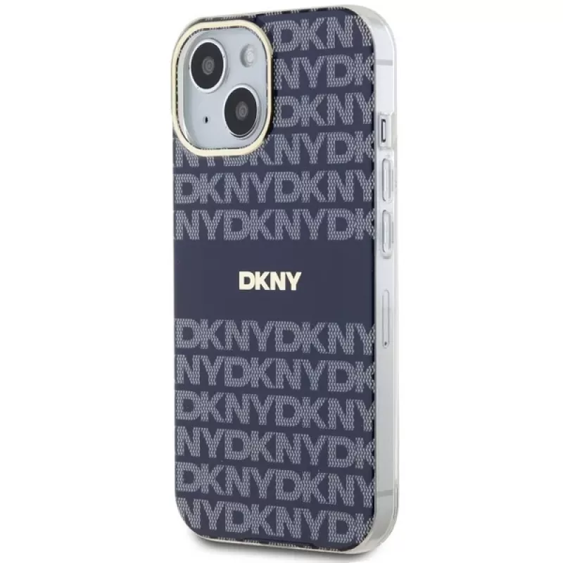 DKNY DKHMP15SHRHSEB Capa rígida para iPhone 15/14/13 6,1