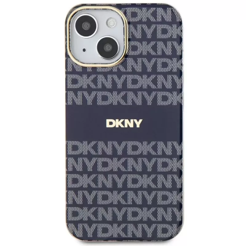 DKNY DKHMP15SHRHSEB Capa rígida para iPhone 15/14/13 6,1
