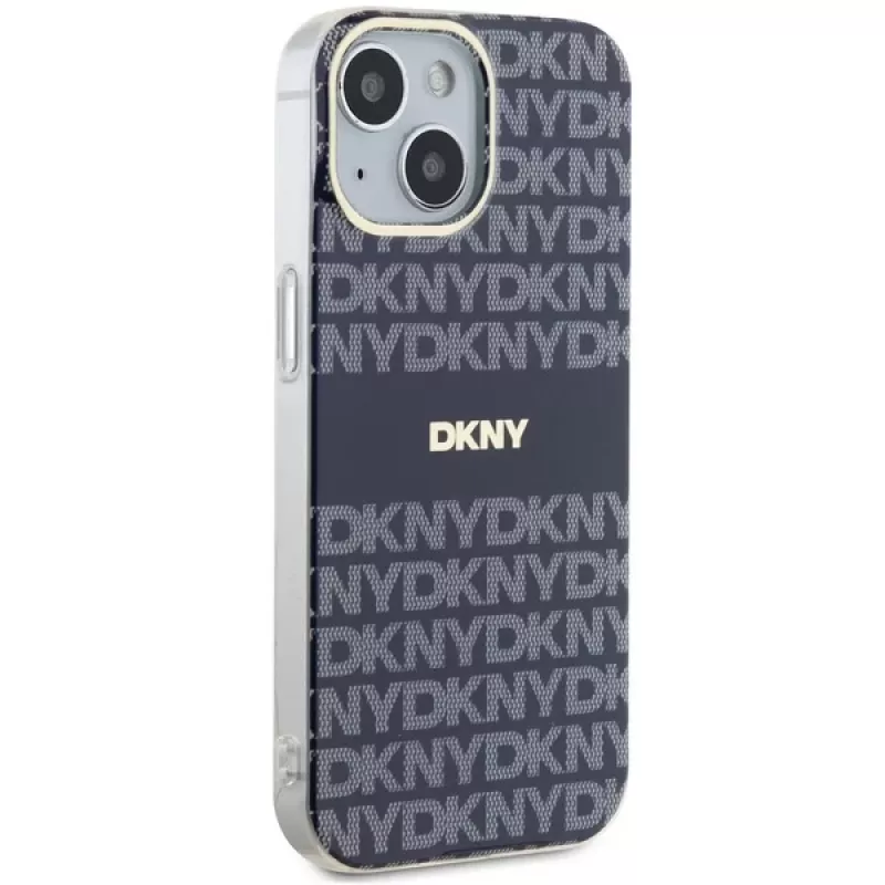 DKNY DKHMP15SHRHSEB Capa rígida para iPhone 15/14/13 6,1
