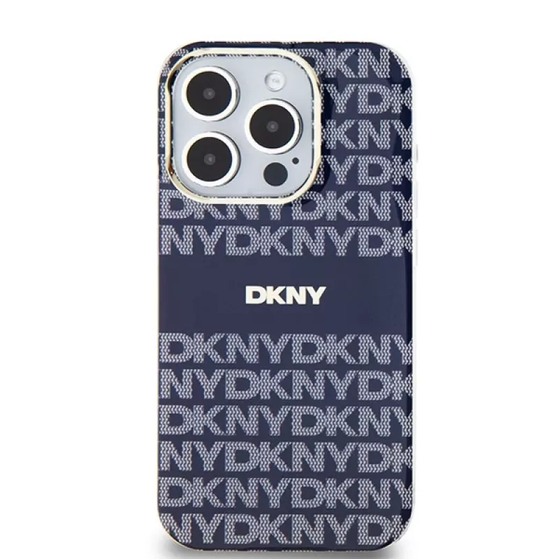 DKNY DKHMP15LHRHSEB Capa rígida para iPhone 15 Pro 6,1