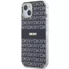 DKNY DKHMP14SHRHSEK Capa rígida IML Mono & Stripe para iPhone 14/15/13 6,1