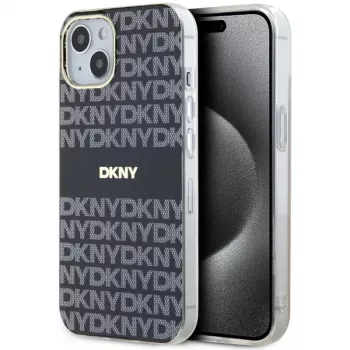 DKNY DKHMP15MHRHSEK Capa rígida para iPhone 15 Plus / 14 Plus 6,7