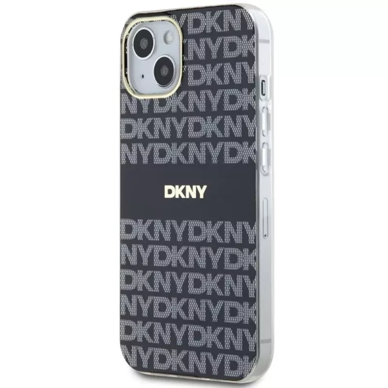 DKNY DKHMP15MHRHSEK Capa rígida para iPhone 15 Plus / 14 Plus 6,7