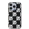 DKNY DKHCP15LHDLCEK capa rígida para Apple iPhone 15 Pro 6,1, preta, IML Checkered Mono Pattern