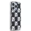 DKNY DKHCP15LHDLCEK capa rígida para Apple iPhone 15 Pro 6,1, preta, IML Checkered Mono Pattern