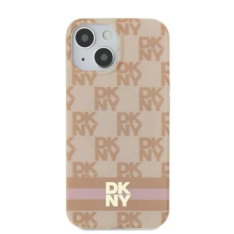 DKNY DKHMP15SHCPTSP Capa rígida para iPhone 15 / 14 / 13 6,1