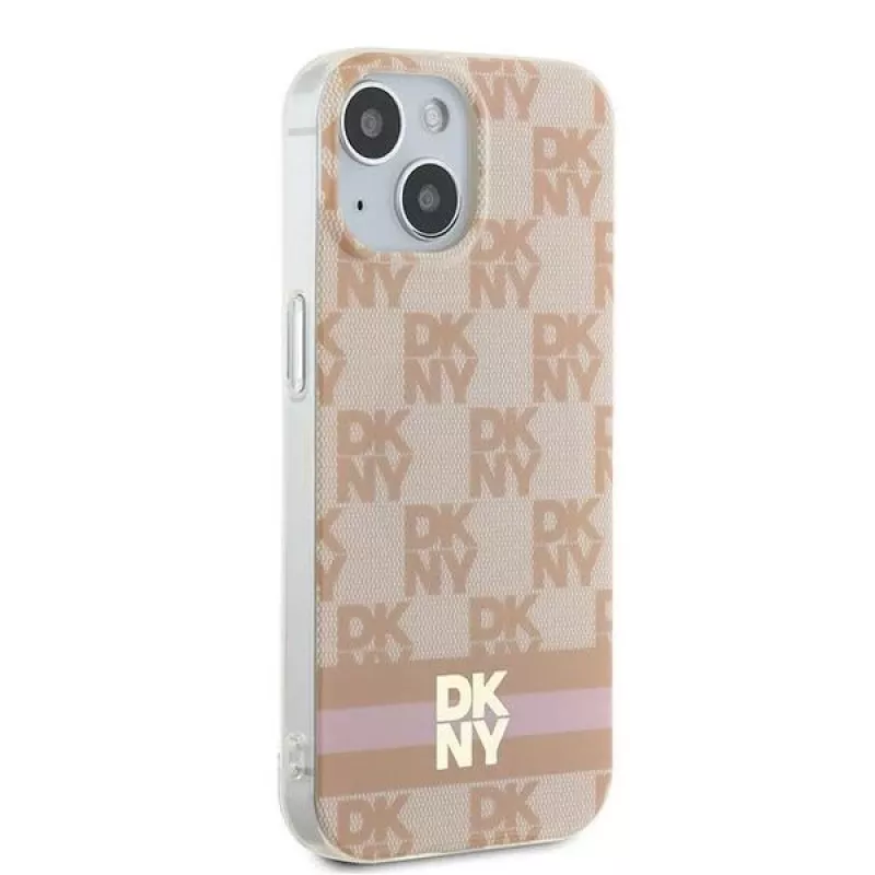 DKNY DKHMP15SHCPTSP Capa rígida para iPhone 15 / 14 / 13 6,1