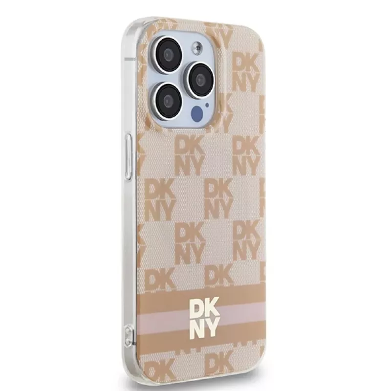 DKNY DKHMP15LHCPTSP Capa rígida para iPhone 15 Pro 6,1
