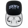 DKNY DKTWS3DNYAK auriculares intra-auriculares Bluetooth TWS com estojo de carregamento, acabamento em borracha mate, pretos