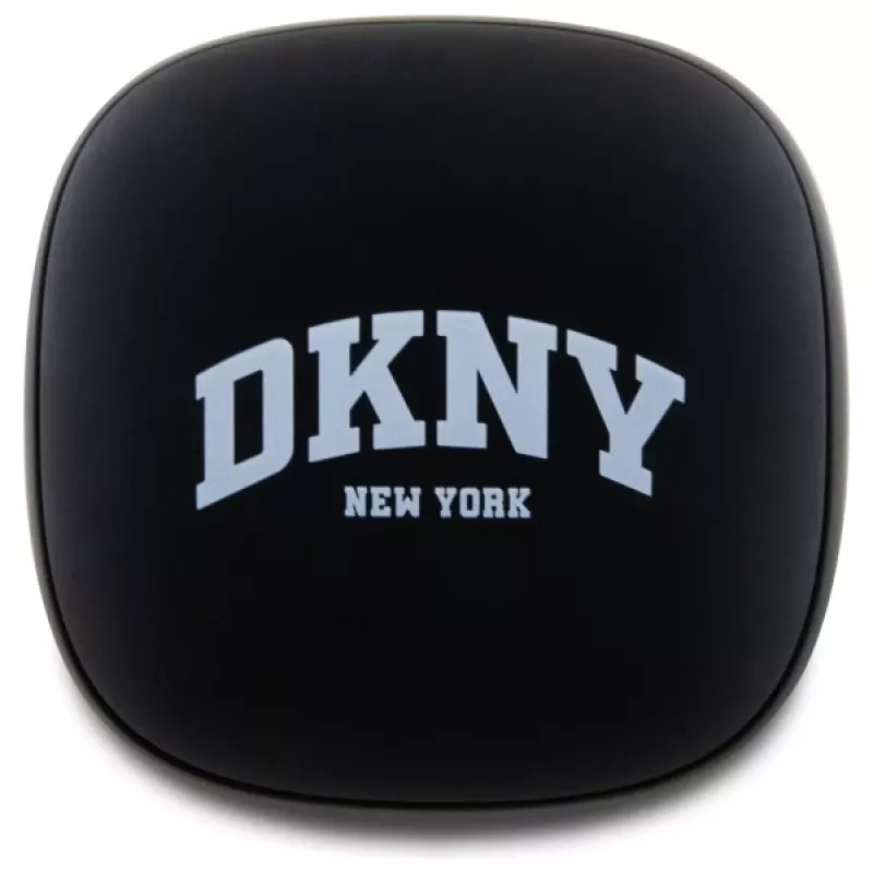 DKNY DKTWS3DNYAK auriculares intra-auriculares Bluetooth TWS com estojo de carregamento, acabamento em borracha mate, pretos