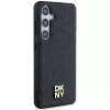 DKNY DKHMS24MPSHRPSK S24+ S926 preto capa rígida padrão pele logótipo metálico MagSafe para Samsung Galaxy S24+