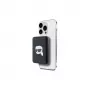 KARL LAGERFELD KLPB5FPGKSKIHK Power Bank sem fios 5000mAh 15W MagSafe preto