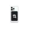 KARL LAGERFELD KLPB5FPGKSKIHK Power Bank sem fios 5000mAh 15W MagSafe preto