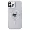 Karl Lagerfeld KLHMP12MHLSCHH Capa rígida para iPhone 12/12 Pro 6,1