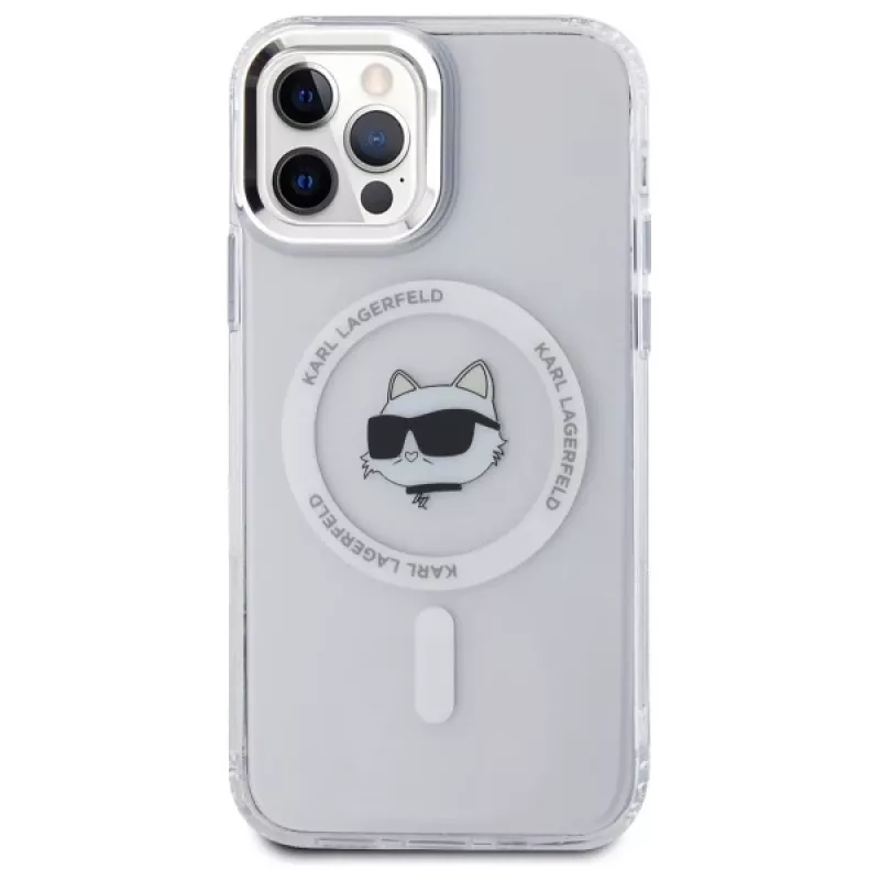 Karl Lagerfeld KLHMP12MHLSCHH Capa rígida para iPhone 12/12 Pro 6,1