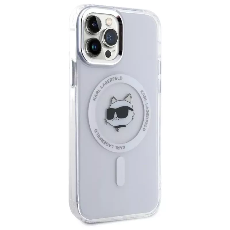 Karl Lagerfeld KLHMP12MHLSCHH Capa rígida para iPhone 12/12 Pro 6,1
