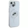 Karl Lagerfeld KLHMP14SHLSKCH Capa rígida IML Metal Karl & Choupette Head MagSafe para Apple iPhone 14 6,1