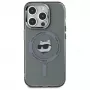 Karl Lagerfeld KF002417 Capa rígida IML Metal Choupette Head MagSafe para iPhone 15 Pro Max 6,7