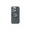 Karl Lagerfeld KLHMP15LHMCKMHK Capa IML Monogram Karl & Choupette Head MagSafe para iPhone 15 Pro 6,1