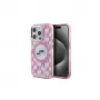 Karl Lagerfeld KLHMP15LHMCKMHP Capa traseira IML Monogram Karl & Choupette Head MagSafe para iPhone 15 Pro 6,1