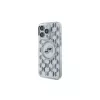 Karl Lagerfeld KLHMP15LHMCKMHT Capa IML Monogram Karl & Choupette Head MagSafe para iPhone 15 Pro 6,1