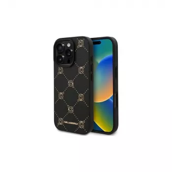 Karl Lagerfeld Capa MagSafe Karl Head para iPhone 16 Pro Max (preta)