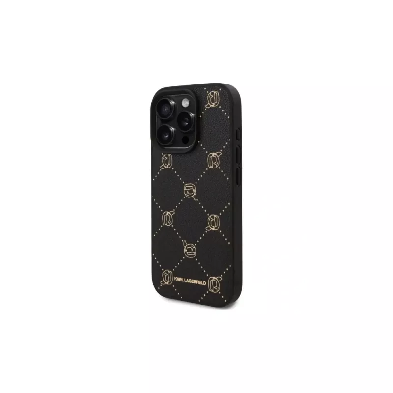 Karl Lagerfeld Capa MagSafe Karl Head para iPhone 16 Pro Max (preta)