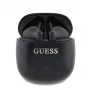 Guess GUTWSJ14ESGKTWS Auscultadores True Wireless Bluetooth 5.3 In-Ear com estojo de carregamento, preto, Classic Logo Print