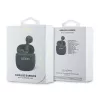 Guess GUTWSJ14ESGKTWS Auscultadores True Wireless Bluetooth 5.3 In-Ear com estojo de carregamento, preto, Classic Logo Print