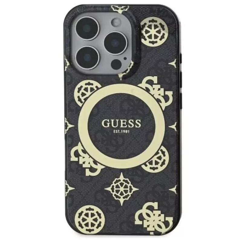 Guess GUHMP16XH4PYEEK Capa rígida para iPhone 16 Pro Max 6,9