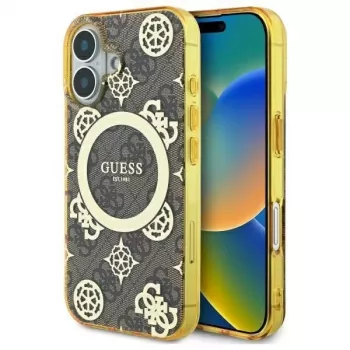 Guess GUHMP16SH4PYEEW Capa rígida para Apple iPhone 16 6,1